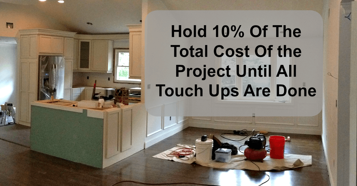 working with contractors