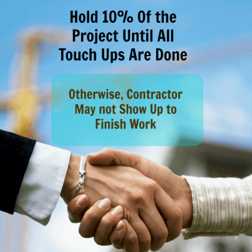 How to work contractors - Flipping Houses